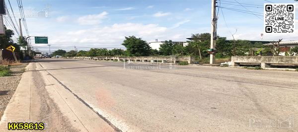 รูป ที่สวย 8 ไร่ครึ่ง รูปทรงดีวางแปลนง่าย ขอ รง.4 ได้ 100% เดินทางสะดวก ใกล้ถนนหลักเชื่อมต่อพุทธสาคร-สายสี่ตัดใหม่ เพียง 6.5 ล้าน/ไร่ - KK5861S - รูปที่ 7/7