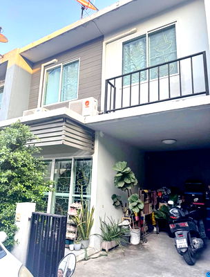 เช่าทาวน์โฮม ถนนติวานนท์ : ให้เช่า  🔥 ขายทาวน์โฮม 2 ชั้น The Color Tiwanon เฟส4 