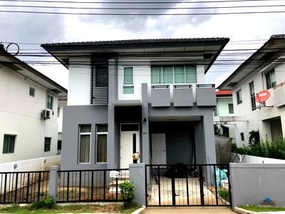 เช่าบ้านแฝด เขตสะพานสูง : ให้เช่า บ้าเดี่ยว 2 ชั้น หมู่บ้านพร้อมพัฒน์ พระราม 9 -วงแหวน พร้อมอยู่ T.097-2161939