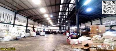 โรงงาน นิคมมหาราชนคร : โรงงาน 9,270 ตร.ม. พร้อมที่เปล่า 7.5 ไร่ และห้องพักคนงาน 74 ห้อง ใกล้ ถ.เศรษฐกิจ - KK5123S