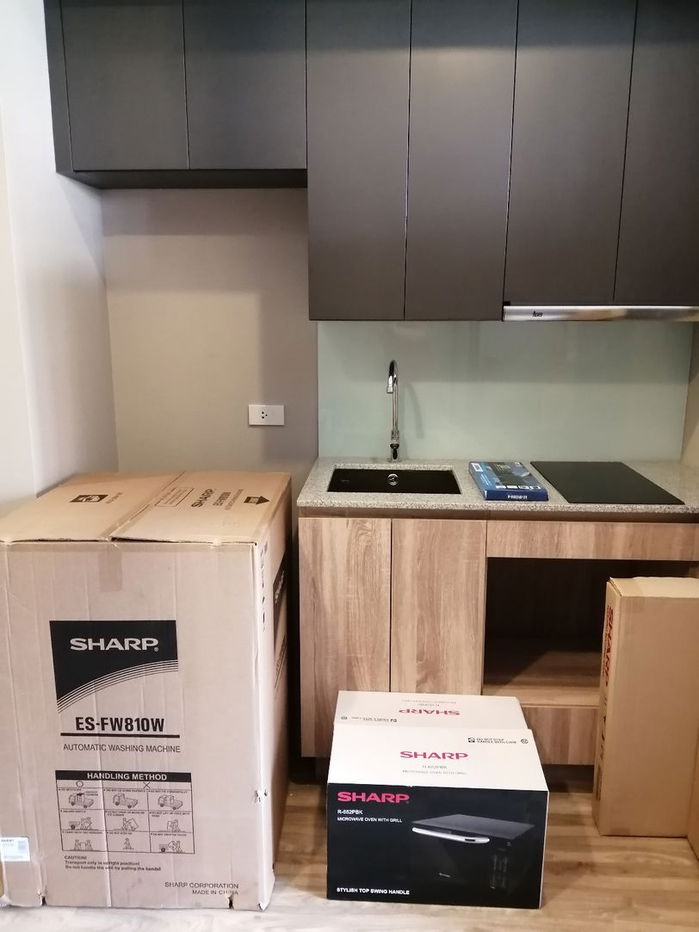 รูป (TR2133) ให้เช่า บลอสซั่ม คอนโด สาทร-เจริญราษฎร์ ชั้น 4 ขนาด 30 ตร.ม. - รูปที่ 2/8