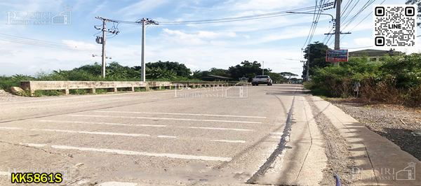 รูป ที่สวย 8 ไร่ครึ่ง รูปทรงดีวางแปลนง่าย ขอ รง.4 ได้ 100% เดินทางสะดวก ใกล้ถนนหลักเชื่อมต่อพุทธสาคร-สายสี่ตัดใหม่ เพียง 6.5 ล้าน/ไร่ - KK5861S - รูปที่ 6/7