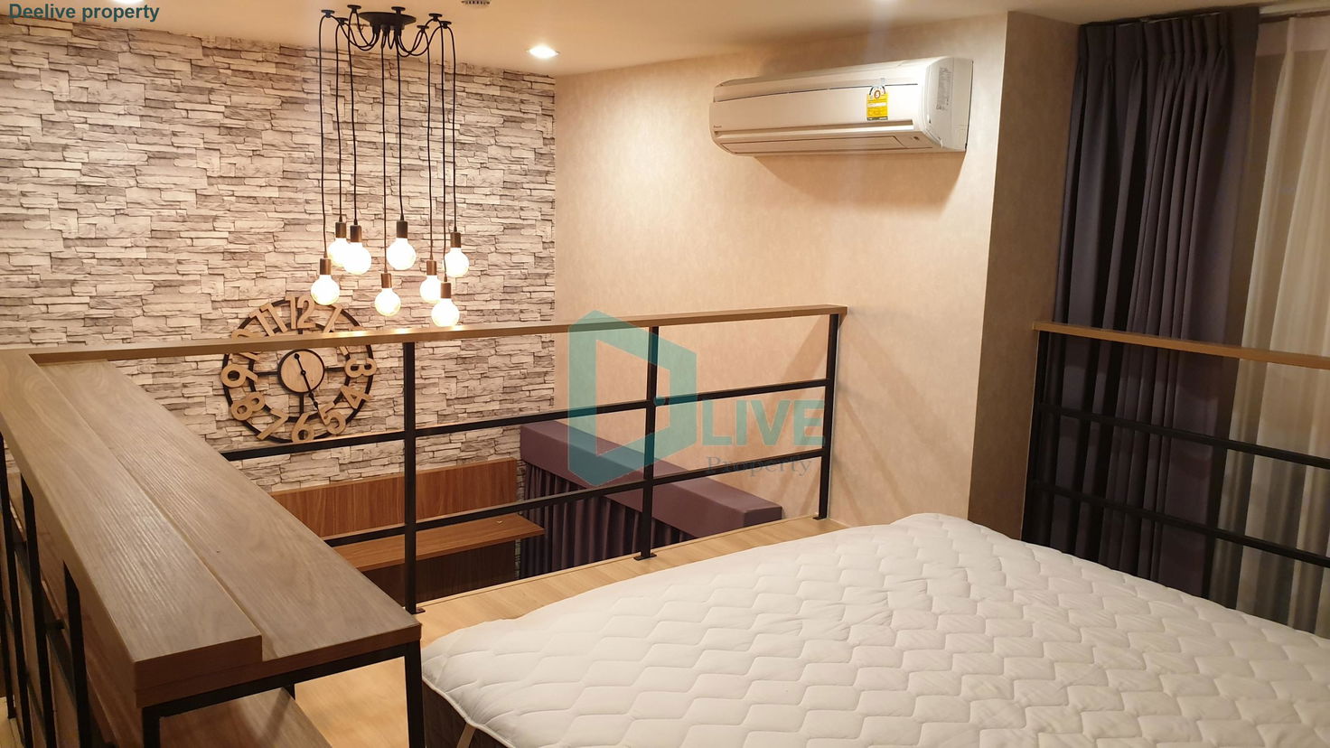 รูป DL001242 ให้เช่าคอนโด โนเบิล รีวอลฟ์ รัชดา 2 (Noble Revolve Ratchada 2) ใกล้ MRT ศูนย์วัฒนธรรม พร้อมเข้าอยู่ โทรด่วน 0616298946 LineID @523dslwi - รูปที่ 2/8