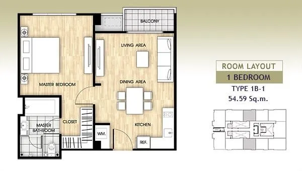 picture 1 Bedroom Condo for rent at Siri On 8 34003 - 6/9