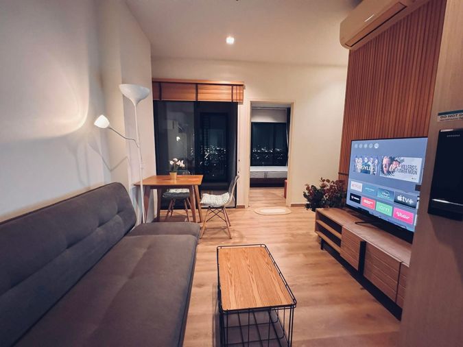 (F2511036) ให้เช่า คอนโด ไนท์บริดจ์ สกาย ริเวอร์ โอเชี่ยน ชั้น 22  ขนาด 31 ตร.ม. 