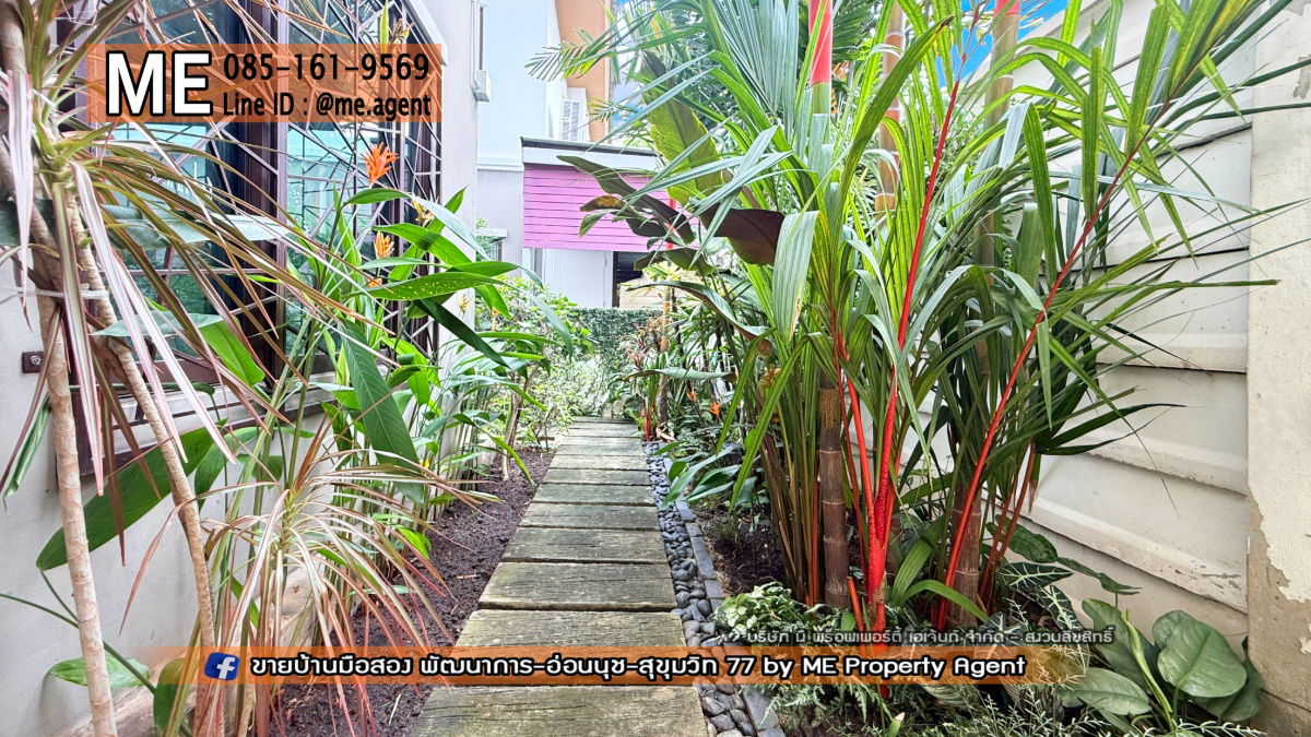 picture Sale Single house Pruksa Ville 73, Pattanakarn 38, fully furnished, Near Ekkamai, Thonglor, Sukhumvit call 085-161-9569 Oh (BA30-40) - 11/25