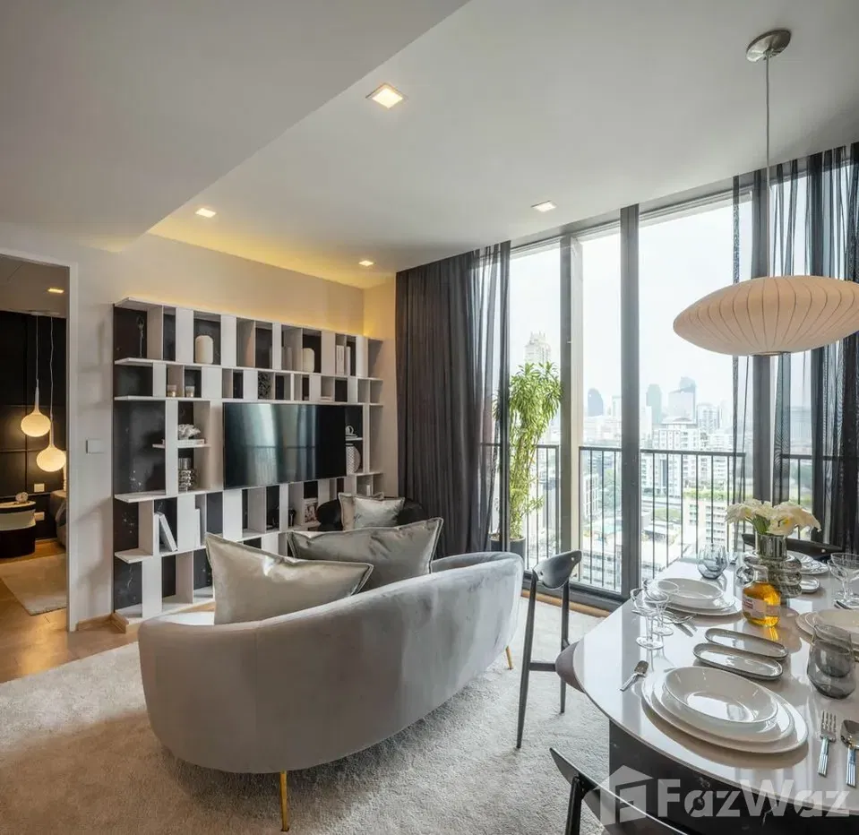 รูป คอนโดให้เช่า 2 ห้องนอน ในโครงการ โนเบิล อราวน์ สุขุมวิท 33 1095498 - รูปที่ 2/6