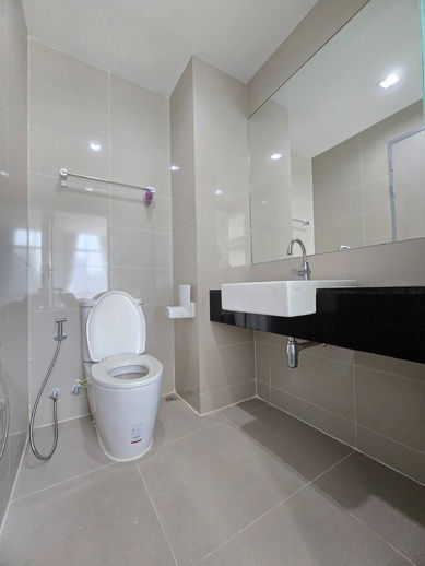 รูป 🔔New🔔 ให้เช่าห้องสวย ตกแต่งใหม่ มีเครื่องซักผ้า Ideo Blucove Sukhumvit - รูปที่ 9/17