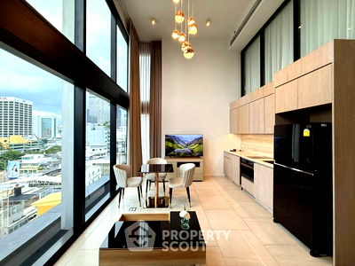 Condos for rent Chulalongkorn University : 2-BR Condo at The Lofts Silom near BTS Surasak (ID 2415084)