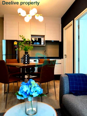 Condos for rent : DL008780 Condo for rent, Noble Revolve Ratchada 2 near MRT ศูนย์วัฒนธรรม, ready to move in, call urgently 0614453194 LineID @952jdxxk