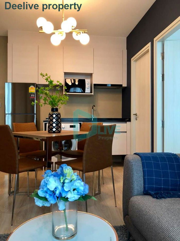 รูป DL008780 ให้เช่าคอนโด โนเบิล รีวอลฟ์ รัชดา 2 (Noble Revolve Ratchada 2) ใกล้ MRT ศูนย์วัฒนธรรม พร้อมเข้าอยู่ โทรด่วน 0616298946 LineID @523dslwi - รูปที่ 1/8