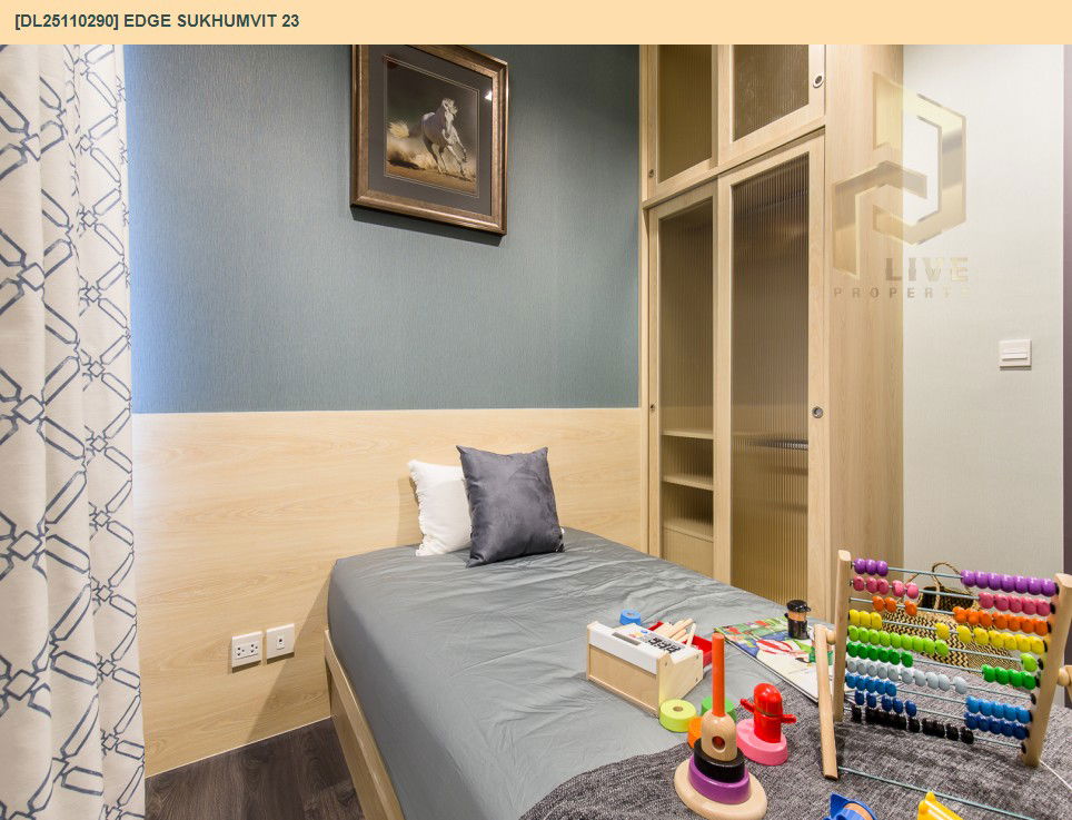 รูป DL25110290 ให้เช่าคอนโด เอดจ์ สุขุมวิท 23 (Edge Sukhumvit 23) ใกล้ BTS อโศก พร้อมเข้าอยู่ โทรด่วน 0638692663 LineID @897iyzll - รูปที่ 14/17