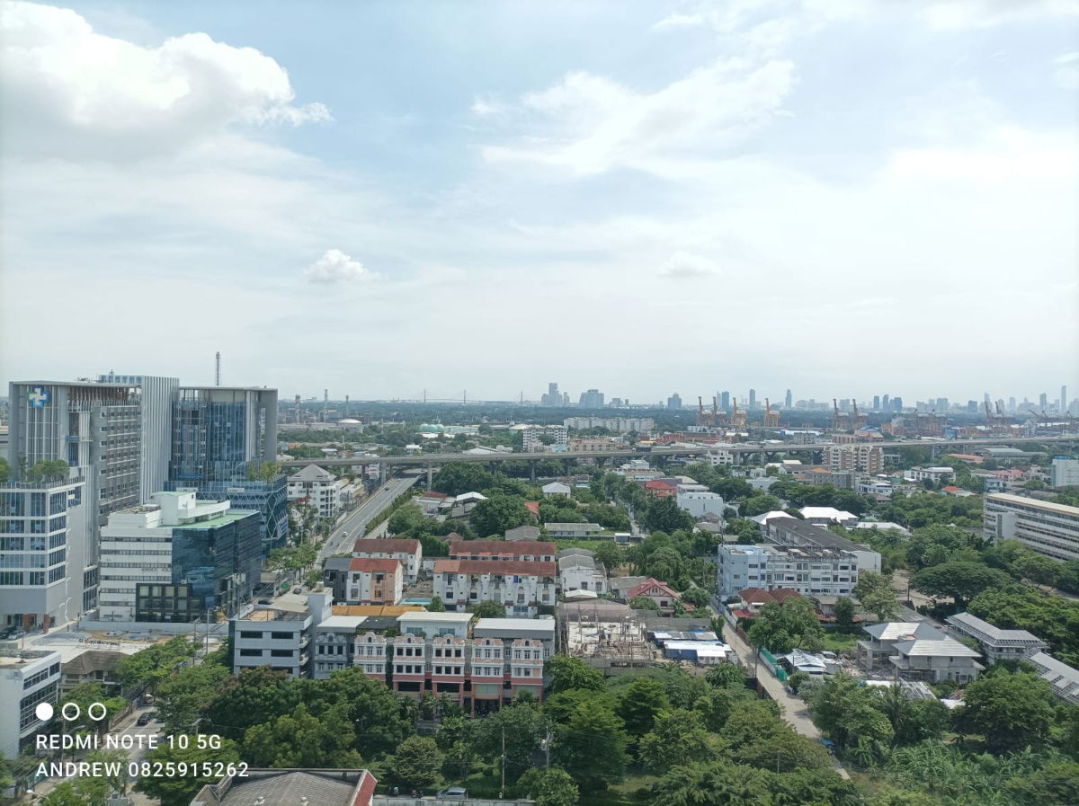 picture Life Sukhumvit 62, for Rent 1 Bedroom, 30 sqm, 18th floor, room with beautiful view, 300 meters to BTS Bang Chak station - 16/19
