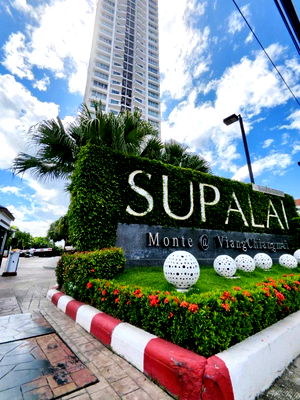 คอนโดให้เช่า : 🏙️ให้เช่า Supalai Monte 2 เชียงใหม่ #พร้อมอยู่ คอนโดหรู วิวเมือง ใกล้เซ็นทรัลเฟสติวัล ฝั่งอาเขต ✨