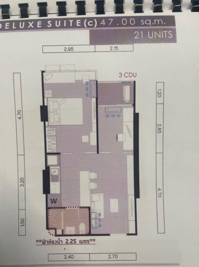 รูป S807 [ขาย] Supalai Loft Prajadhipok – Wongwian Yai 💰 ราคา 4,490,000 บาท 📍 BTS วงเวียนใหญ่  - รูปที่ 19/19