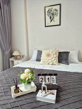 🍀Condo For Rent Atmoz Tropicana Bangna Near MRT Sri Fully fernished Lease 12000-