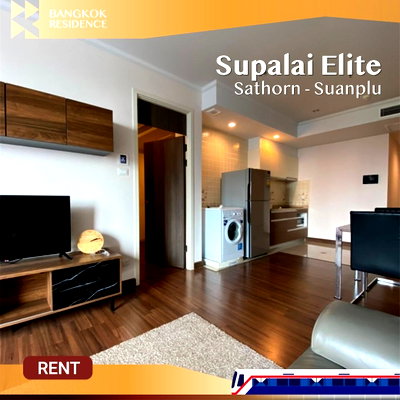 คอนโดให้เช่า :  Rare Unit 💎 Supalai Elite Sathorn - Suanplu ยูนิตใหญ่ หายากที่ทุกคนตามหา! 💎  