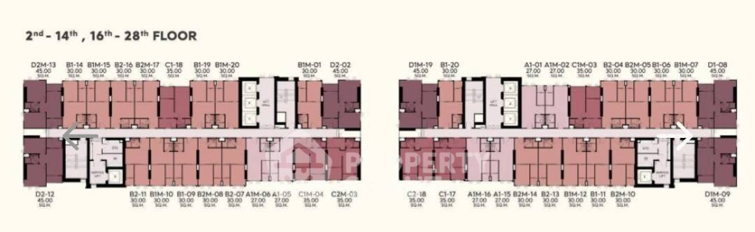 รูป คอนโด 1-ห้องนอน ที่ แอสปาย ห้วยขวาง ใกล้ MRT ห้วยขวาง (ID 2422149) - รูปที่ 6/10