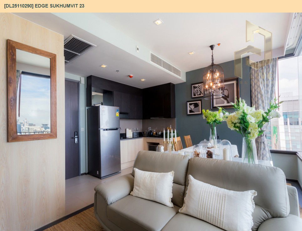 รูป DL25110290 ให้เช่าคอนโด เอดจ์ สุขุมวิท 23 (Edge Sukhumvit 23) ใกล้ BTS อโศก พร้อมเข้าอยู่ โทรด่วน 0638692663 LineID @897iyzll - รูปที่ 7/17