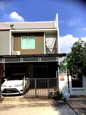 ทาวน์โฮม นนทบุรี : ขายทาวน์เฮาส์ โครงการ เดอะคัลเลอร์ส กาญจนาภิเษก-ราชพฤกษ์ 2 ชั้น 4 ห้องนอน 2 ห้องน้ำ