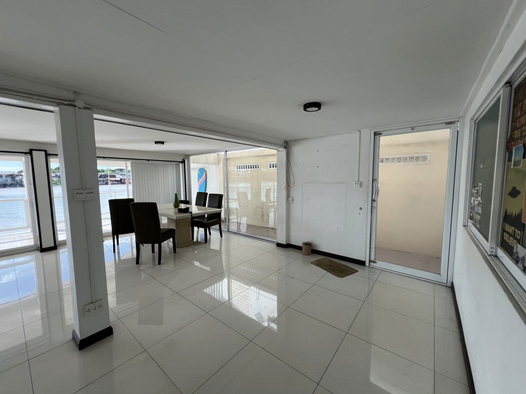 รูป ให้ เช่าบ้าน 2ชั้น ติดแม่น้ำเจ้าพระยา บรรยากาศดี วิวเจดีย์เอียง ปากเกร็ด - รูปที่ 6/11