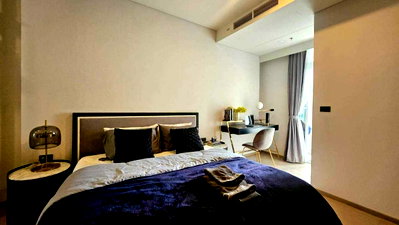 คอนโดให้เช่า : Newly Renovated 2 ห้องนอน 2 ห้องน้ำ 74 ตร.ม. แต่งสวย เฟอร์ครบพร้อมเข้าอยู่