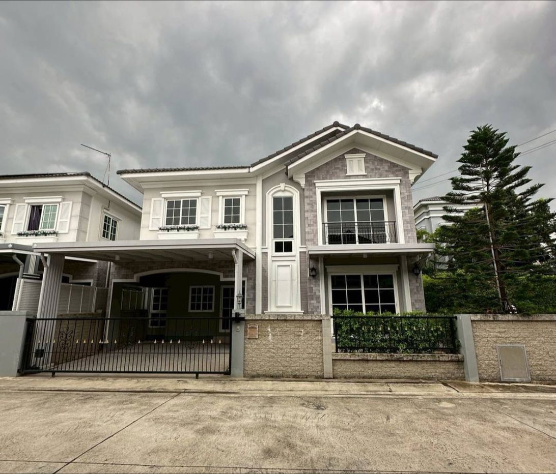 รูป ให้เช่า ✨🏡 บ้านเดี่ยวรีโนเวทใหม่ “เพรสทีจ ฟิวเจอร์–รังสิต” 🌿 บ้านสวยดีไซน์โมเดิร์น บรรยากาศอบอุ่นเป็นส่วนตัว - รูปที่ 2/17