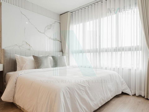 🚩 For rent condo IDEO RAMA 9 - ASOKE Building 1, Floor 15,1 bed room, Room size 39.00 sqm