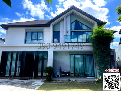 ขายบ้านเดี่ยว : ขาย บ้านเดี่ยว 2 ชั้น หมู่บ้าน Bangkok Boulevard Rama 5 พร้อมเข้าอยู่