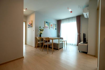 Condos for rent Suwannaphum International Airport : For Rent Condo NUE MEGA PLUS BANGNA Building 1, Floor 28,2 bed room, Room size 66 sqm