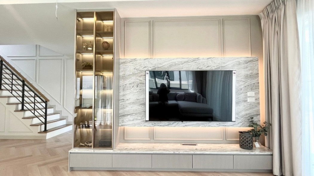 picture Single house for rent, Centro Bangna, 280 sq m, 70 sq wa, 4 bedrooms, 5 bathrooms, near Mega Bangna - 3/12