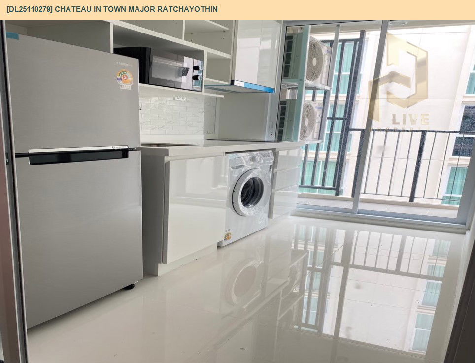picture DL25110279 Condo for rent, Chateau In Town Major Ratchayothin near BTS Ratchayothin, ready to move in, call urgently 0638692663 LineID @655ebbvc - 4/5