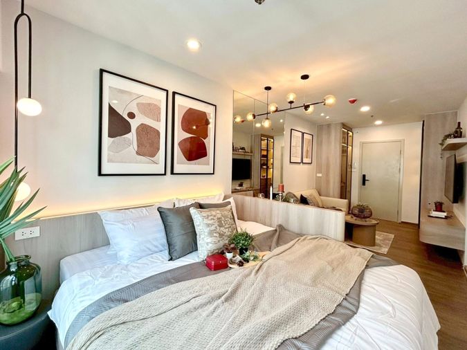 ให้เช่า 1 ห้องนอน ชั้น 33 รีเจ้นท์โฮม วุฒากาศ ใกล้ BTS สถานีวุฒากาศ 