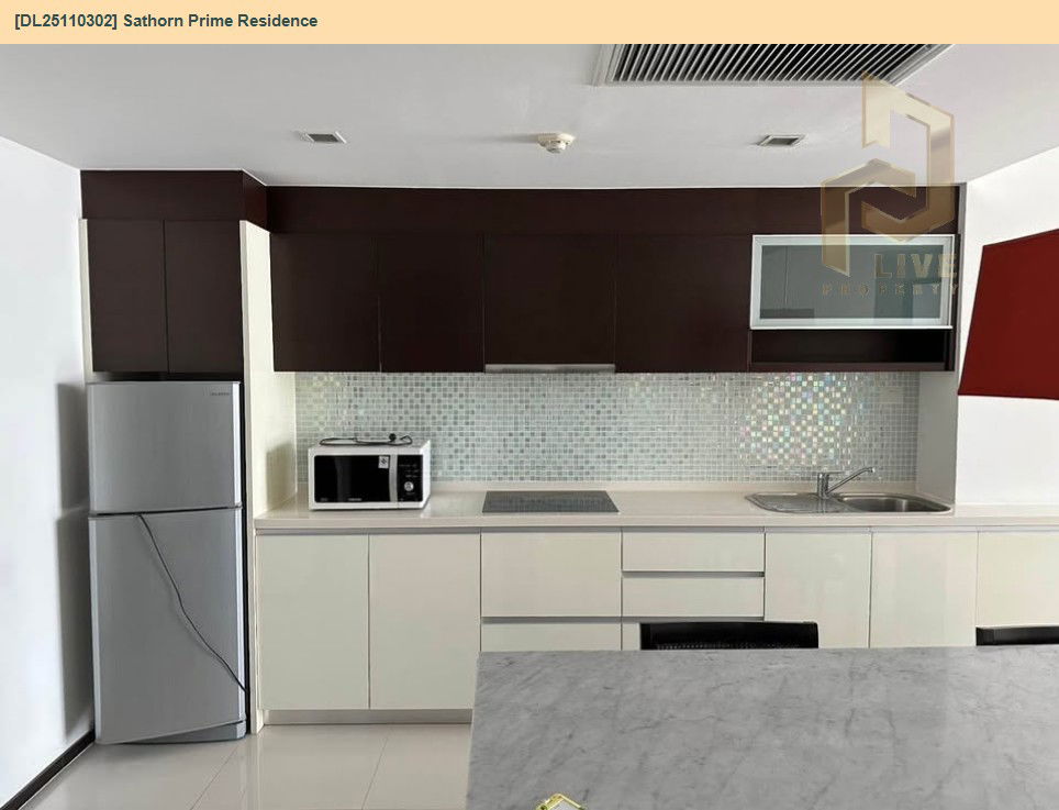 picture DL25110302 Condo for rent, Sathorn Prime Residence near BTS Surasak, ready to move in, call urgently 0638692663 LineID @897iyzll - 6/10
