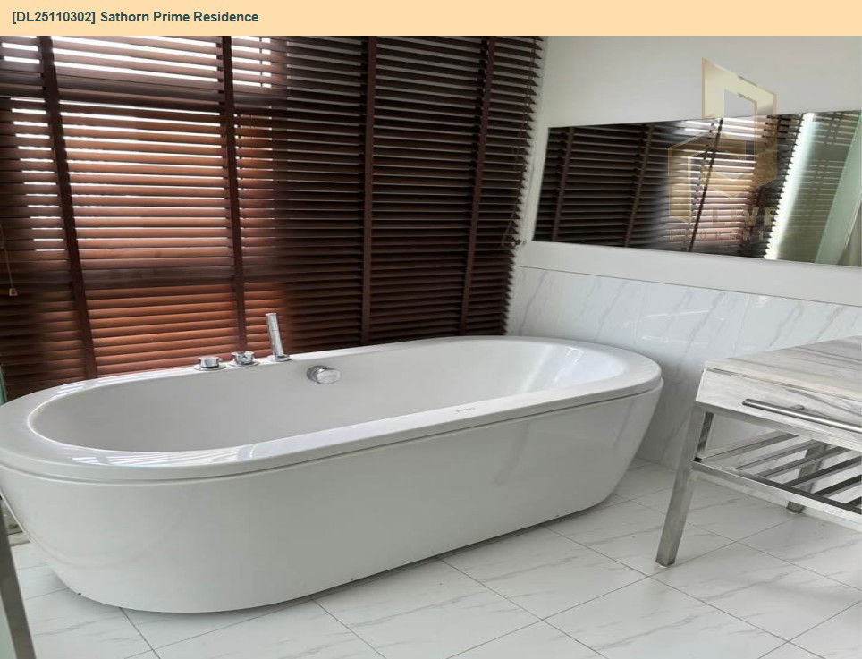 picture DL25110302 Condo for rent, Sathorn Prime Residence near BTS Surasak, ready to move in, call urgently 0638692663 LineID @897iyzll - 8/10