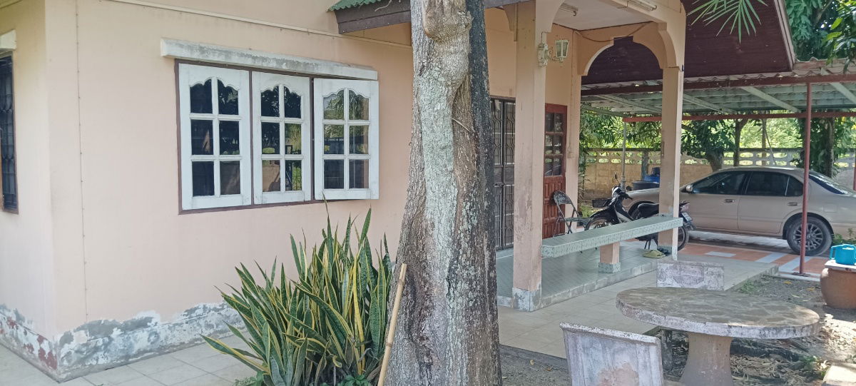 รูป ขายบ้าน1ชั้น ติดถนนคอนกรีต ... - รูปที่ 8/13