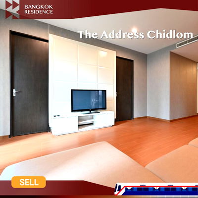 ขายคอนโด : 🏙 The Address Chidlom ห้องใหญ่ เฟอร์ครบ พร้อมอยู่ ใจกลางชิดลม ✨ ใกล้ Bts ชิดลม