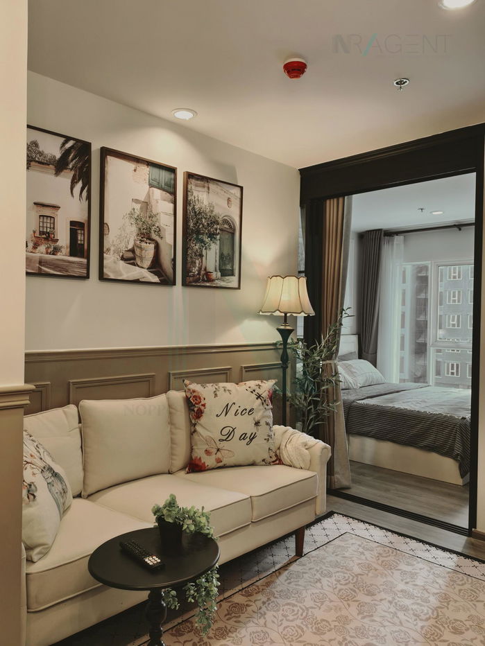 รูป ให้เช่าคอนโด รีเจ้นท์ โฮม บางนา อาคาร D ชั้น 7 1 ห้องนอน ขนาด 28 ตรม ใกล้ BTS บางนา - รูปที่ 1/8