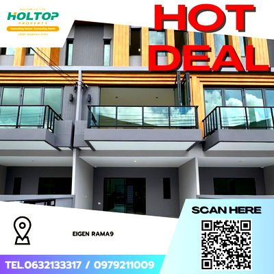 Townhouses for rent Airport Link Ban Thap Chang  : #Z3109💥 101168 🔥For Rent: Eigen Rama 9 