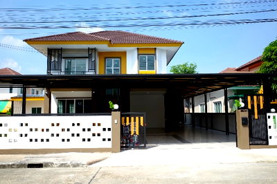 บ้านเดี่ยว เขตหนองจอก : บ้านเดี่ยว​ หนองจอก​ ประชาสำราญ​ ใกล้สถานีตำรวจ​ ม.ดิเอกซ์เทนโซ​ 2  คลองสิบสอง