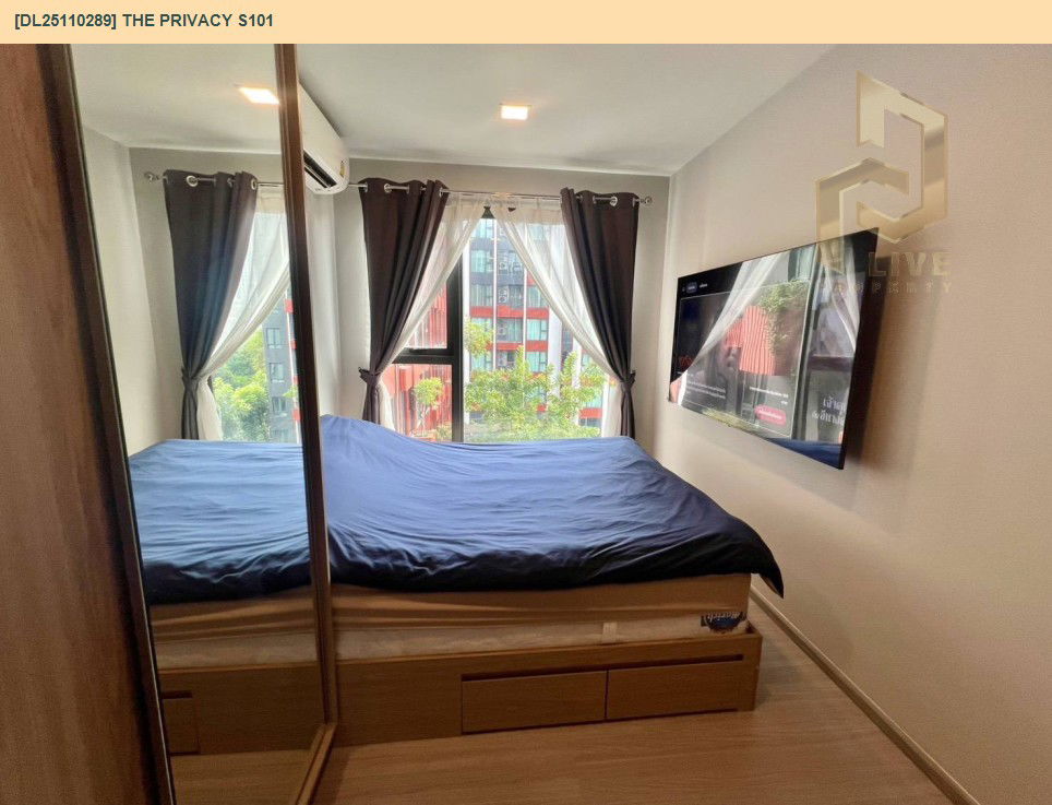 picture DL25110289 Condo for rent, THE PRIVACY S101 near BTS Punnawithi, ready to move in, call urgently 0638692663 LineID @523dslwi - 12/12