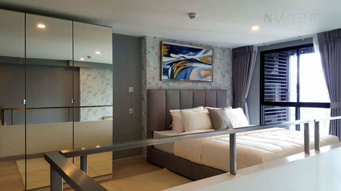 📣Nice room!📣 For Rent Condo KNIGHTSBRIDGE PRIME SATHORN Building 1, Floor 26,Duplex, Room size 44.00 sqm