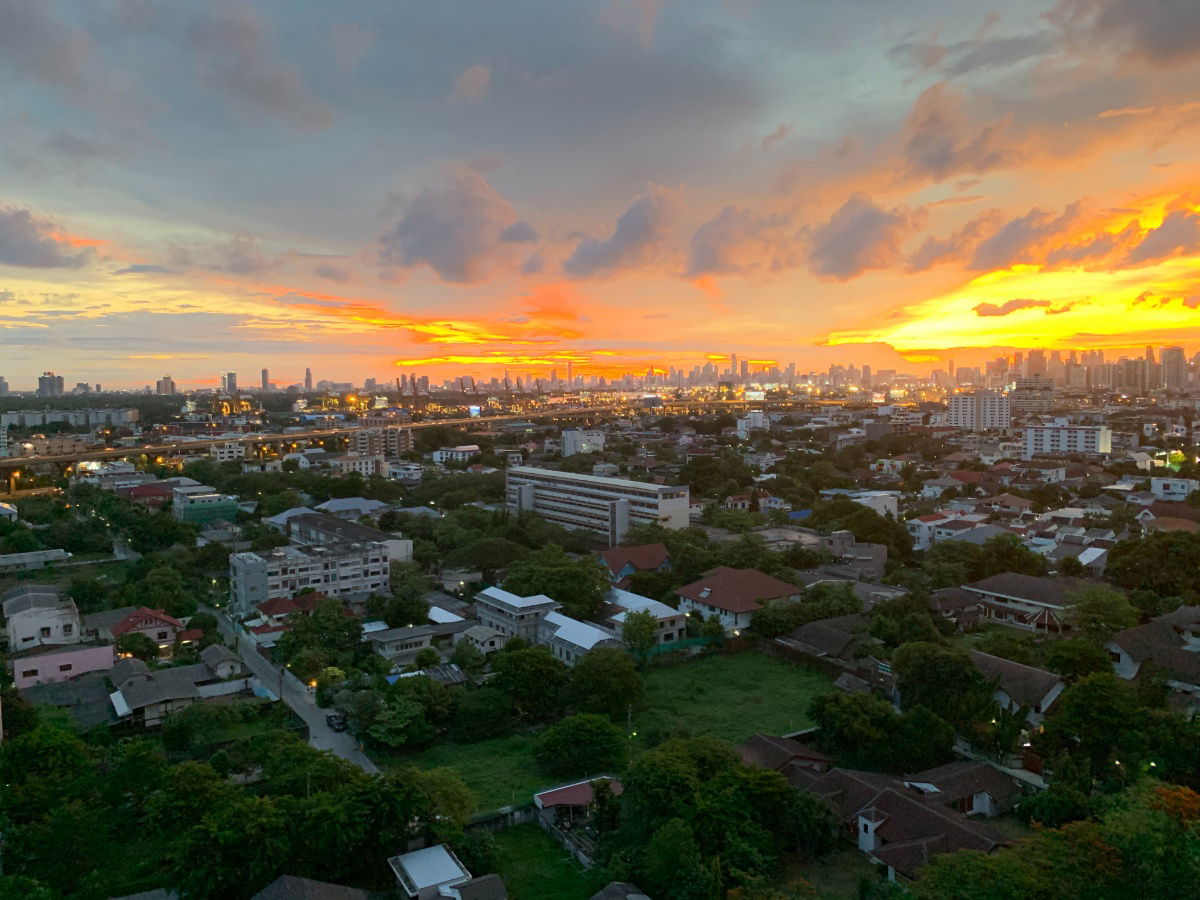 picture Life Sukhumvit 62, for Rent 1 Bedroom, 30 sqm, 18th floor, room with beautiful view, 300 meters to BTS Bang Chak station - 3/19