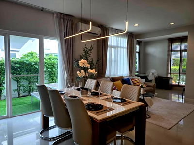 บ้านเดี่ยวให้เช่า : ❤️ให้เช่า มัณฑนา 2 บางนา กม.7 ใกล้เมกา บางนา พร้อมเฟอร์นิเจอร์  