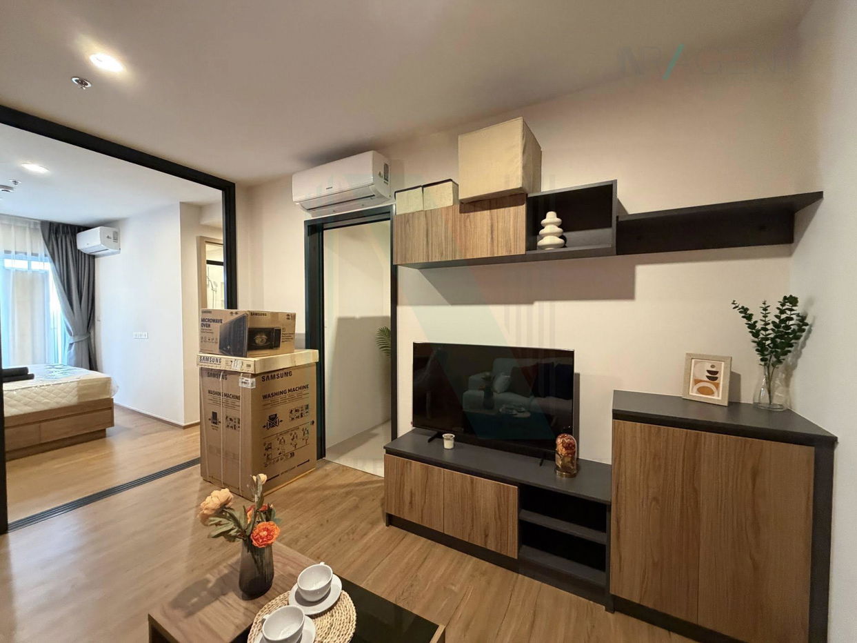 รูป ให้เช่าคอนโด เดอะ ไลน์ ไวบ์ อาคาร 1 ชั้น 28 1 ห้องนอน ขนาด 28 ตรม ใกล้ BTS สถานีห้าแยกลาดพร้าว - รูปที่ 3/8