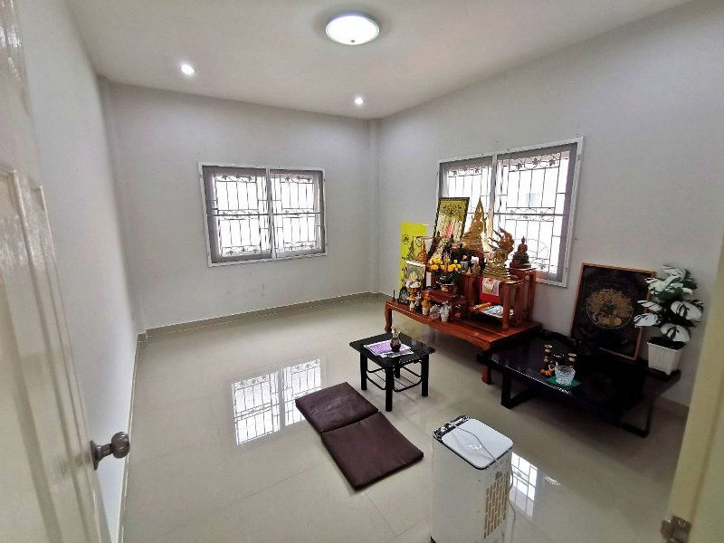 รูป ขายบ้านเดี่ยว 2ชั้น บางใหญ่ นนทบุรี มบ.ทวีโชติ4 หน้าบ้านไม่ชนใคร แปลงมุม 4ห้องนอน 3ห้องน้ำ 2ห้องครัว 2ที่จอดรถ ใกล้Central Westgate ตลาดบางใหญ่ - รูปที่ 12/18