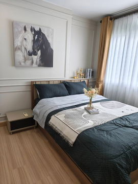 P-43018 Condo for rent Bangkok Horizon Ratchada-Thapra fully furnished (Confirm again when visit).