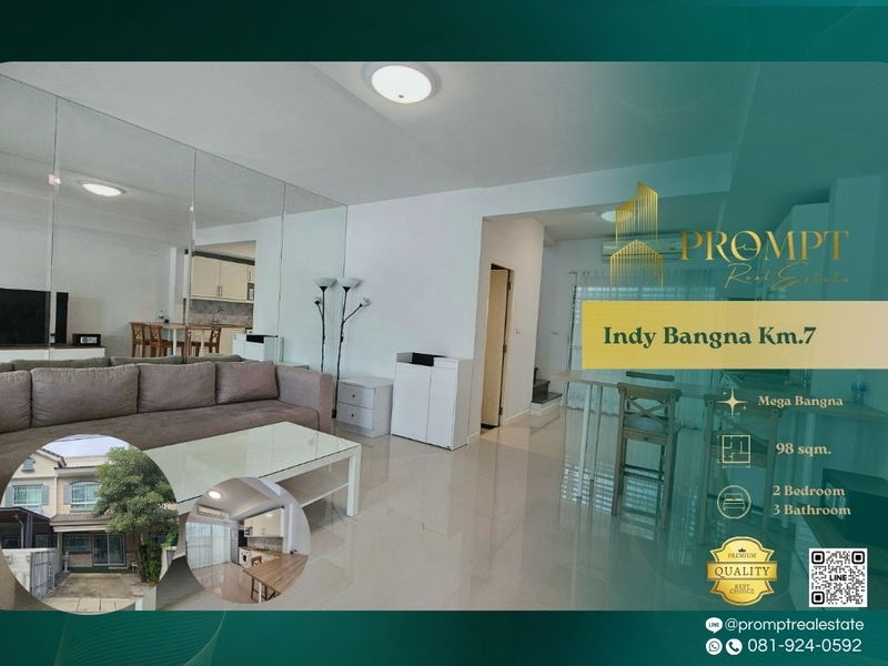 บ้านเดี่ยวให้เช่า : IJ04377 - Indy Bangna Km.7 (2)