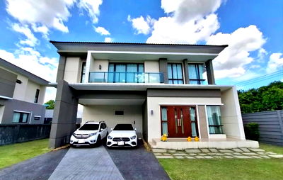 เช่าบ้านเดี่ยว ม.สวนดุสิต : ให้ เช่า บ้านหรู The City ราชพฤกษ์-สวนผัก- 120 ตร.ว.*หลังมุม* ใกล้รถไฟฟ้าสายสีแดงสถานีตลิ่งชัน-บางบำหรุ