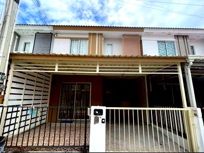 Townhouses for sale Provincial Waterworks Authority Region 1 : Townhouse for sale, Baan Pruksa 89 Project, Setthakit Road, Ban Suan, Mueang Chonburi